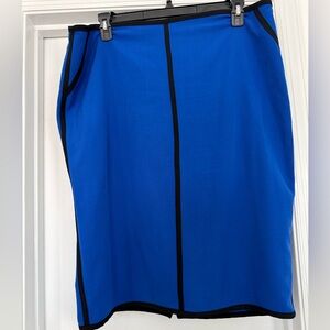 Kasper Royal Blue Pencil Skirt